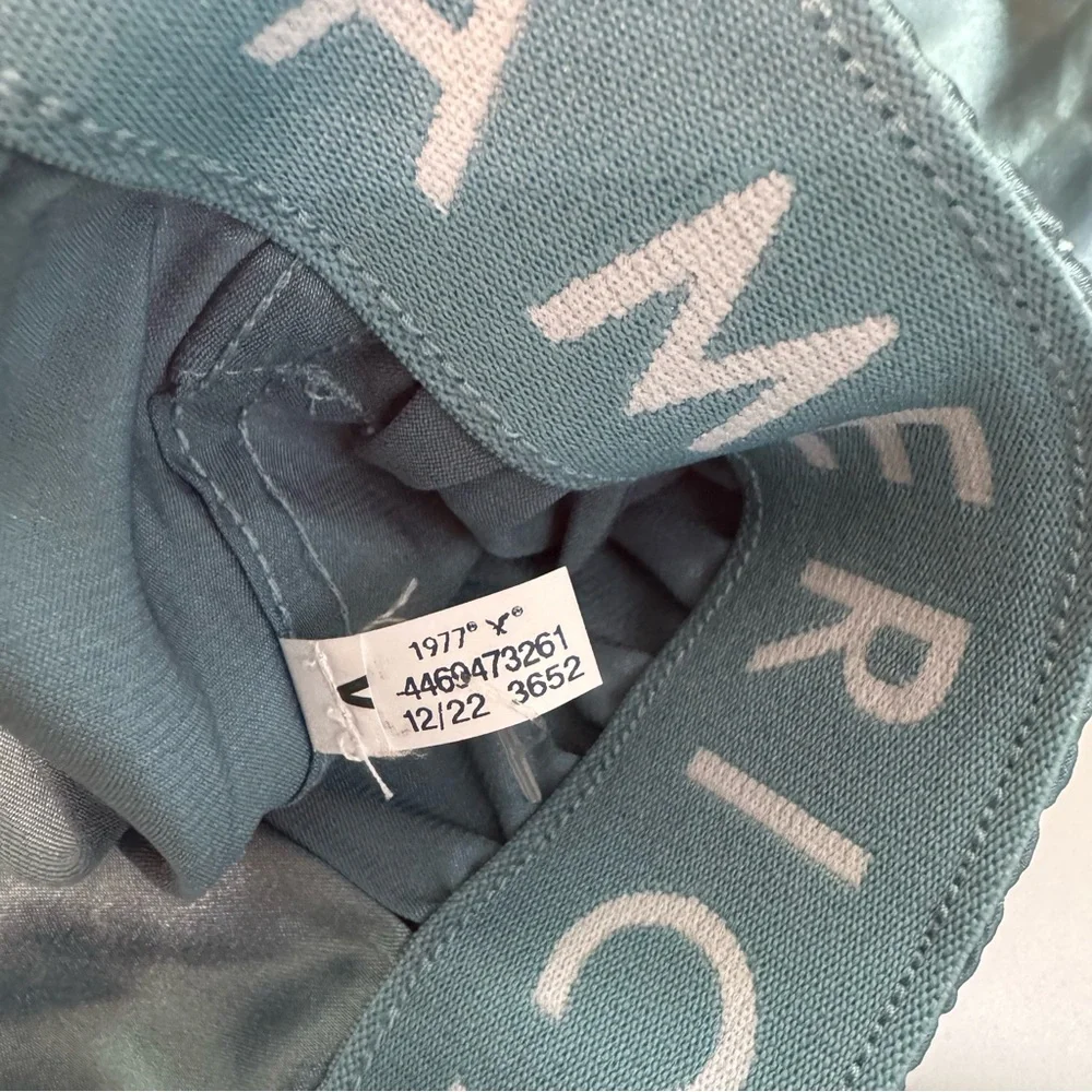 American Eagle Men's Stretch Satin Boxer Shorts Teal Blue Size XS (26-28) NWOT